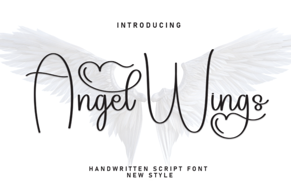 Angel Wings: A Delicate Font for Creative Projects