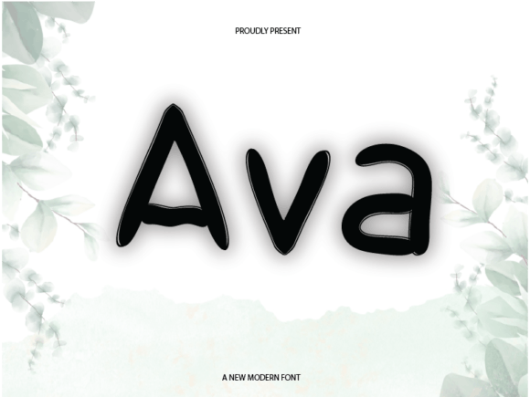Ava: A Script Font for Real Projects
