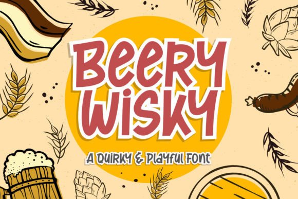 Beery Wisky: A Joyful Script Font