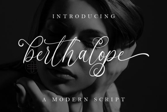 Berthalope: A Modern Calligraphy Font for Designers