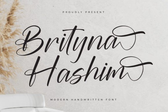 Brityna Hashim: A Luxurious Script Font