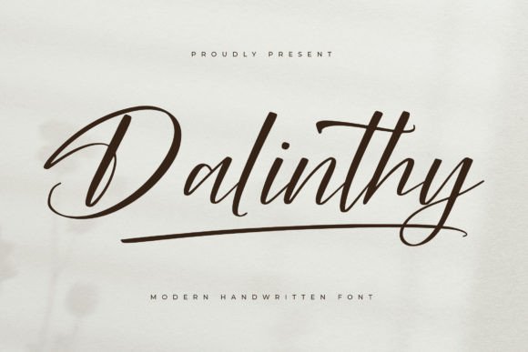 Dalinthy: A Stylish Script Font