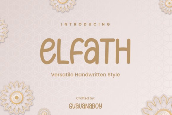 Elfath: A Friendly Font for Bold Campaigns