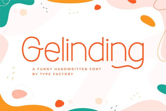 Gelinding: A Playful Font for Editorial Design