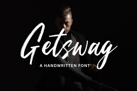 Getswag: A Handwritten Font for Creative Campaigns