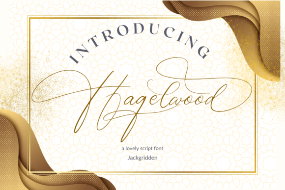 Hagelwood: A Script Font for Elegant Design