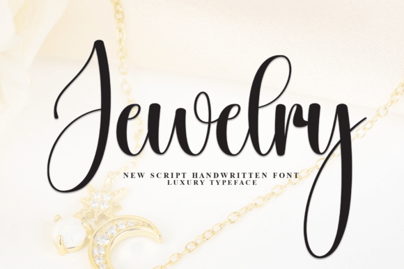 Jewelry: A Warm Handwritten Font
