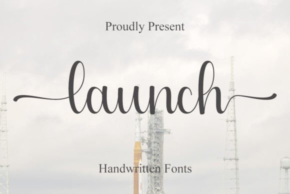 Launch: A Script Font with Grace and Flow