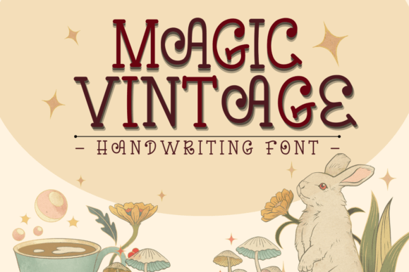Magic Vintage Font for Creative Campaigns