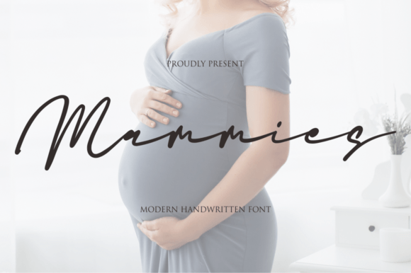 Mammies: A Handwritten Font for Web Design