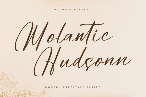 Molantic Hudsonn: A Stylish Script Font