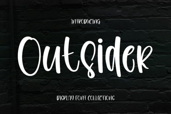 Outsider Font: Quirky & Playful