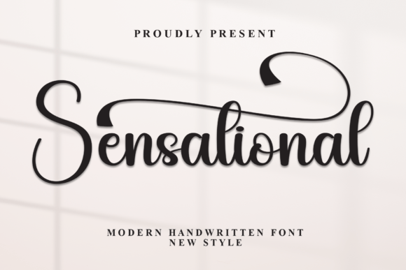 Sensational Font: Sweet & Stylish
