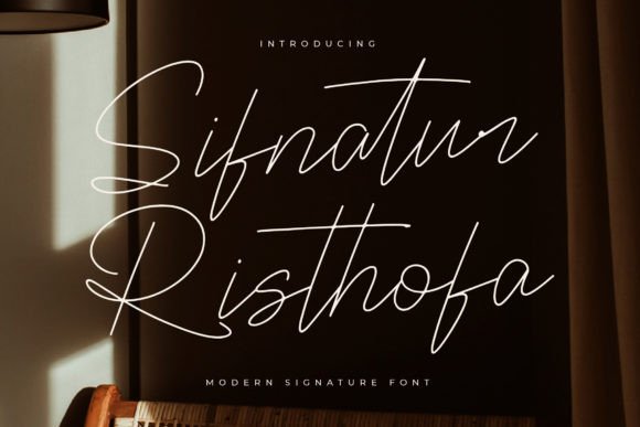 Sifnatur Risthofa: A Luxe Script Font for Designers