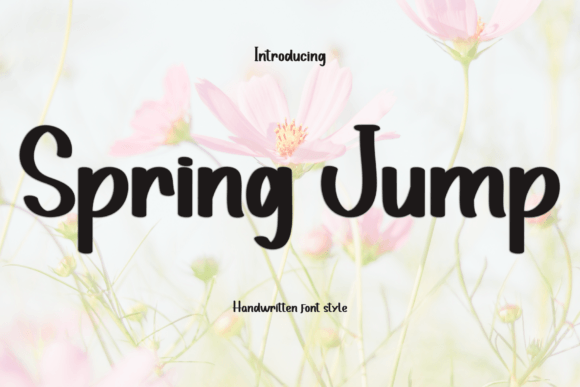 Spring Jump Font for Web Design