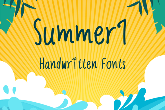 Summer1: A Sweet Handwritten Font