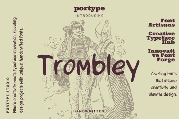 Trombley Font: Vintage Elegance for Business